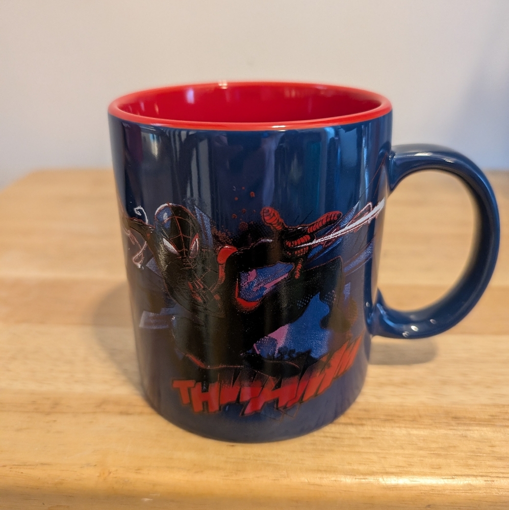 Marvel Spider-Man Blue and Red Coffee Mug
